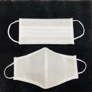 Khẩu trang vải không dệt , 3 lớp dày mịn,bao zip 10 cái ( không hộp)