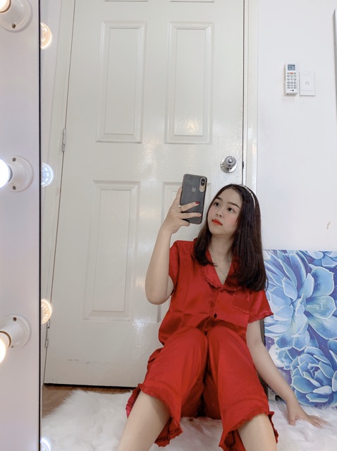 Đồ bộ pijama Phi Bèo - Tay ngắn quần dài 40-60kg
