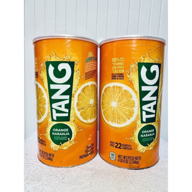 Bột pha nước cam Tang của Mỹ lon lớn 2,04 kg
