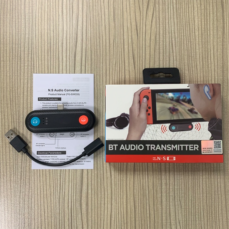 Bộ Truyền Tín Hiệu Bluetooth Không Dây Cho Switch