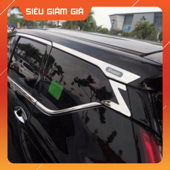 Sản Phẩm Bộ nẹp viền cong kính, chân kính Mitsubishi Xpander hàng cao cấp Hàng Cao Cấp