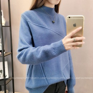 ÁO LEN NỮ CỔ LỌ THỜI TRANG KIỂU CÁCH SIÊU XINH A0021