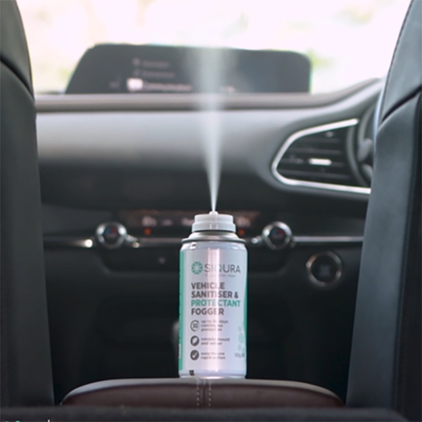 Chai xịt khuẩn khử mùi xe ôtô Siqura Australia