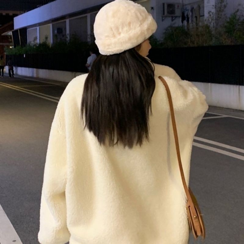 [Ảnh Thật Cuối] Áo khoác len cừu (Hàng Oder) | BigBuy360 - bigbuy360.vn