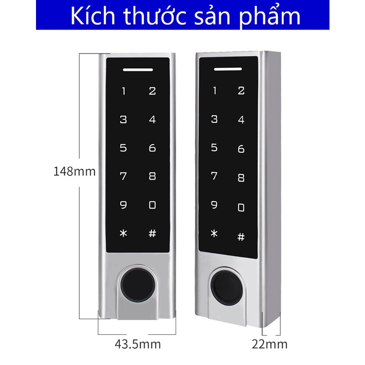 Hệ thống kiểm soát ra vào cổng từ Tuya Smart life ( Access control Tuya Wifi /Smart life) - iohome