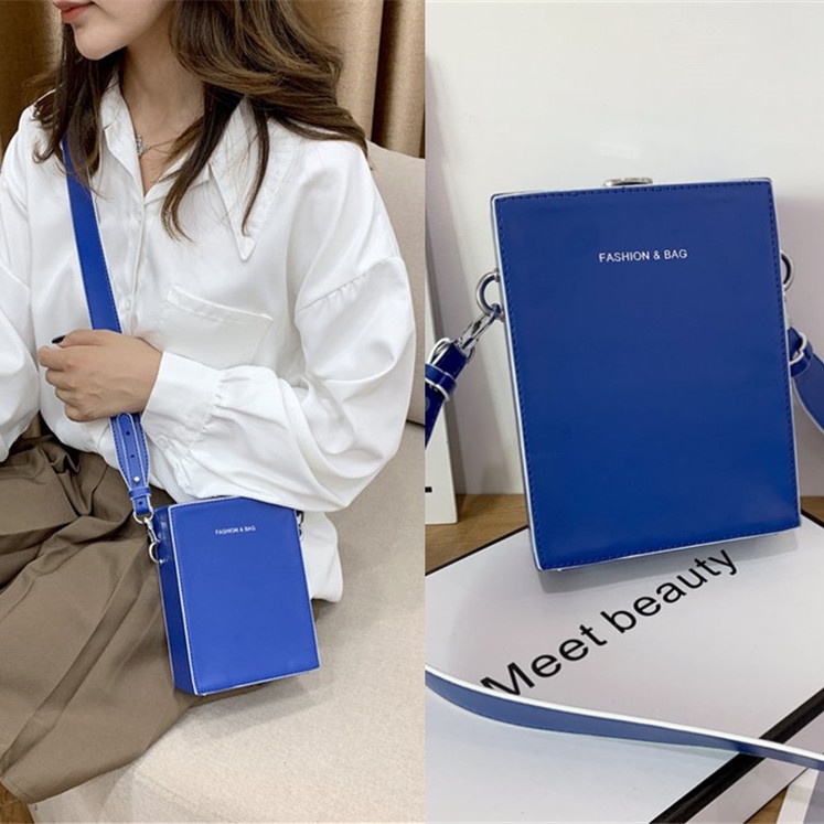 Túi Đeo Chéo Da Pu Phong Cách Hàn Quốc Xinh Xắn Cho Nữ