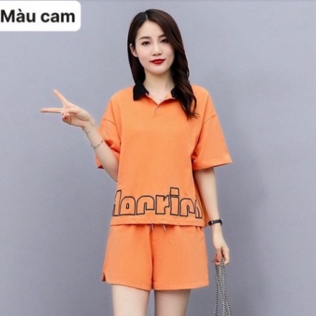 [FREE SHIP] Đồ bộ nữ thun đùi mặc nhà thời trang, 4 size từ 45-85kg