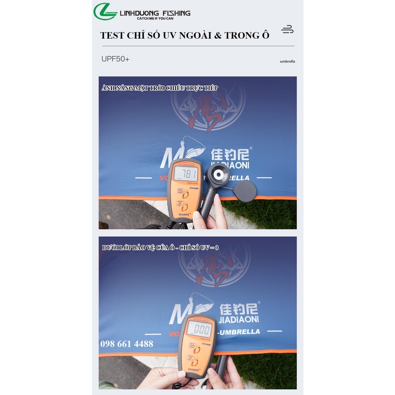 Ô câu cá MC 2 tầng xoay 360