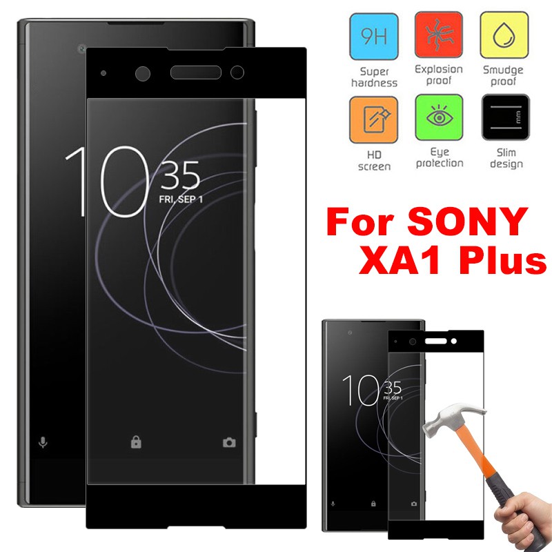 Kính Cường Lực Toàn Màn Hình Cho Sony Xa1 Plus