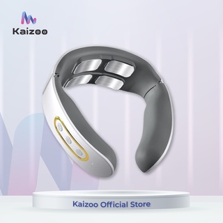 Máy massage cổ kaizoo , máy mát xa cổ thông minh 4 điện cực, 6 chế độ massage, 9 mức cường độ - bảo hành 6 tháng.