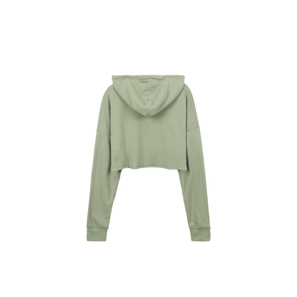 Áo Croptop Hoodie Nữ Thêu Chữ Champion Form Đẹp-Đường Thêu Tỉ Mỉ-Vải Nỉ Da Cá Thoải Mái-Màu Xanh Mint Nhạt Dễ Phối Đồ