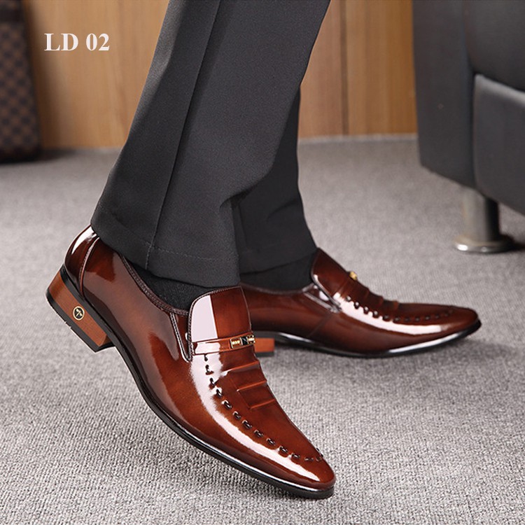 Giày da Reehemes RH0765 Brown