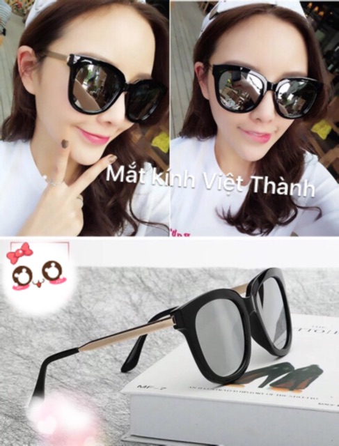 Kính bạc cực chất kính unisex