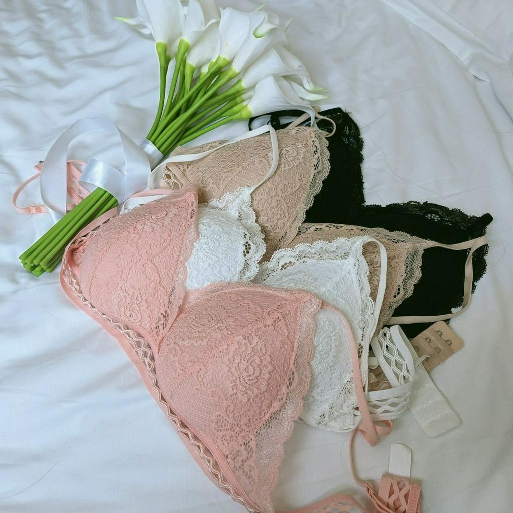 Áo bra ren nữ - Áo ngực nữ dây mảnh mút mỏng thông hơi mềm mịn gợi cảm quyến rũ Bellar B3013