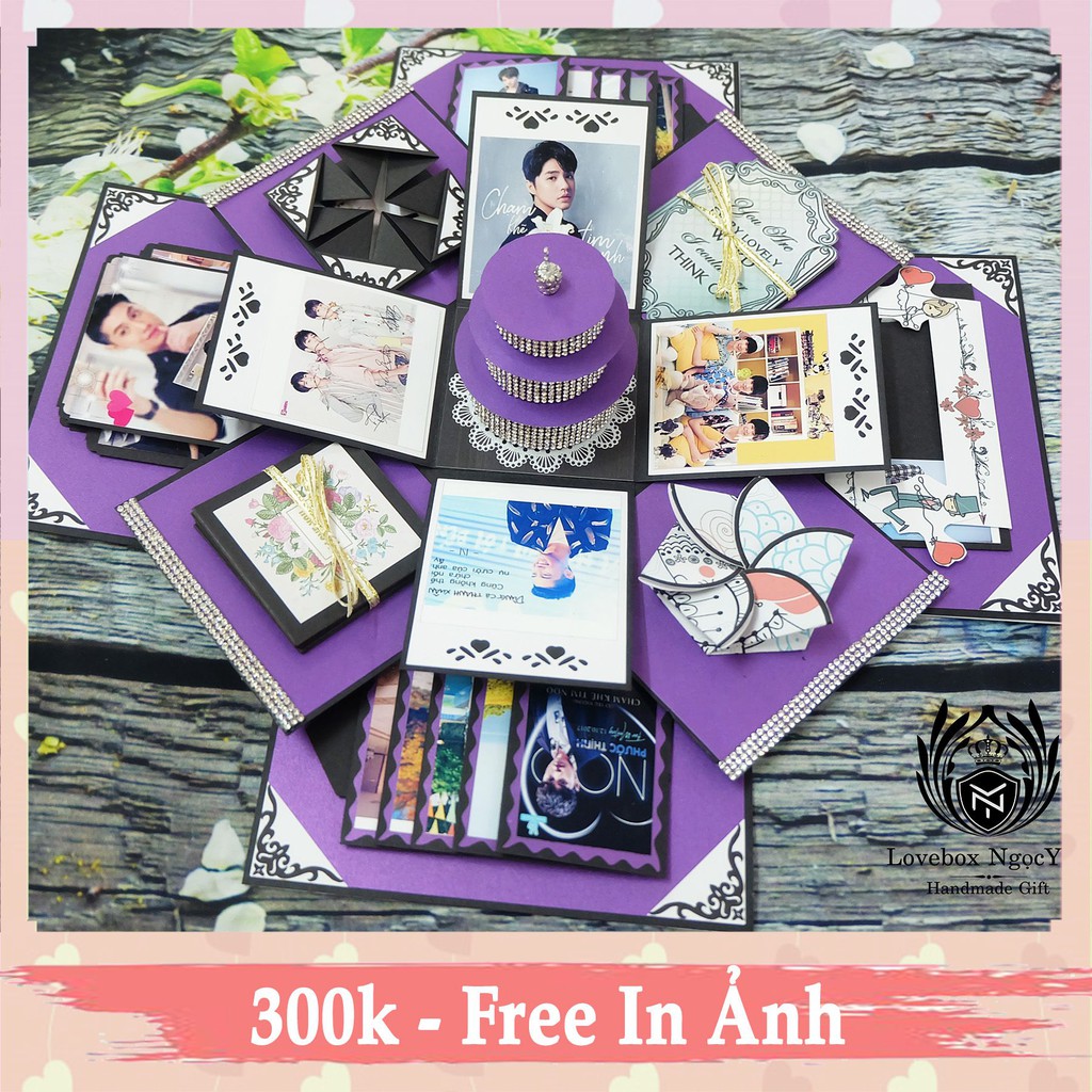 [ FREE SHIP] Hộp quà LOVE BOX K5