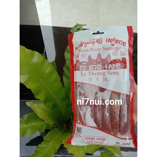 Lạp xưởng heo siem riep campuchia 500g - 180k