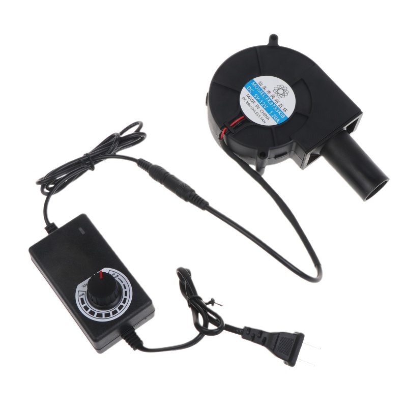 Quạt Thổi Lò Nướng BBQ 97x30mm DC 100-240V AC 9730 Tùy Chỉnh Tốc Độ Tiện Dụng