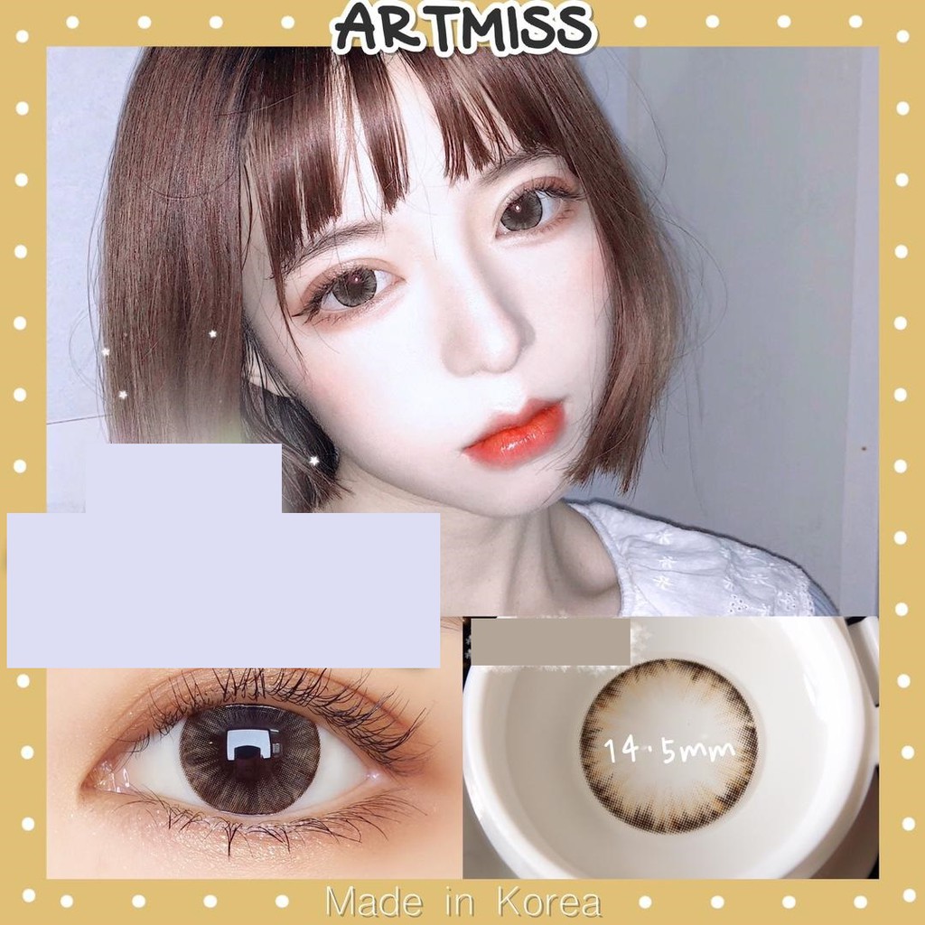 (1 Cặp) (20 cặp)Bộ kính áp tròng Feb.22 SL2 Series,ARTMISS 14.5mm (nâu)