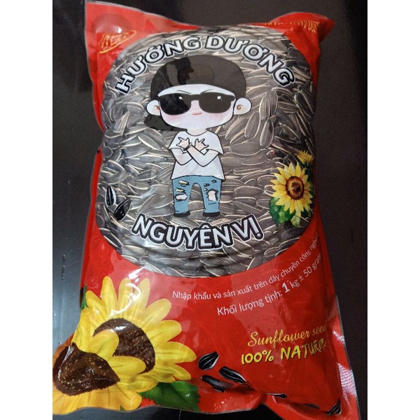 HẠT HƯỚNG DƯƠNG NGUYÊN VỊ GÓI 1 KG