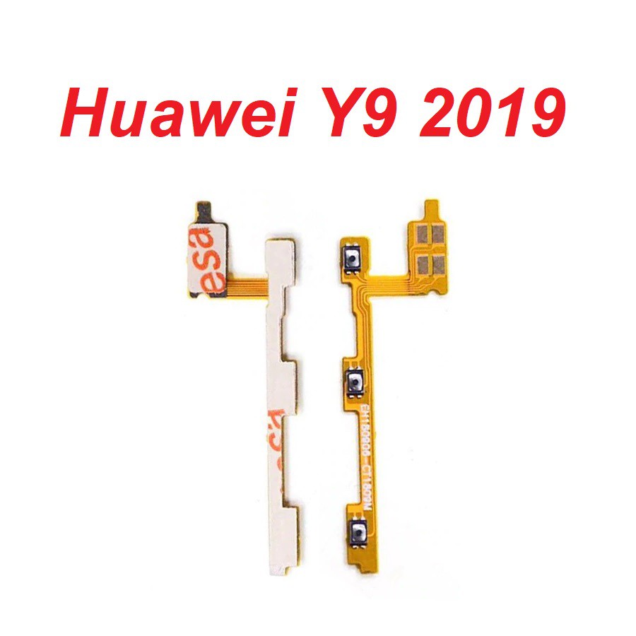 Mạch nút nguồn HUAWEI Y9 2019 dây cáp nút mở nguồn điều chỉnh volum tăng giảm âm lượng linh kiện thay thế
