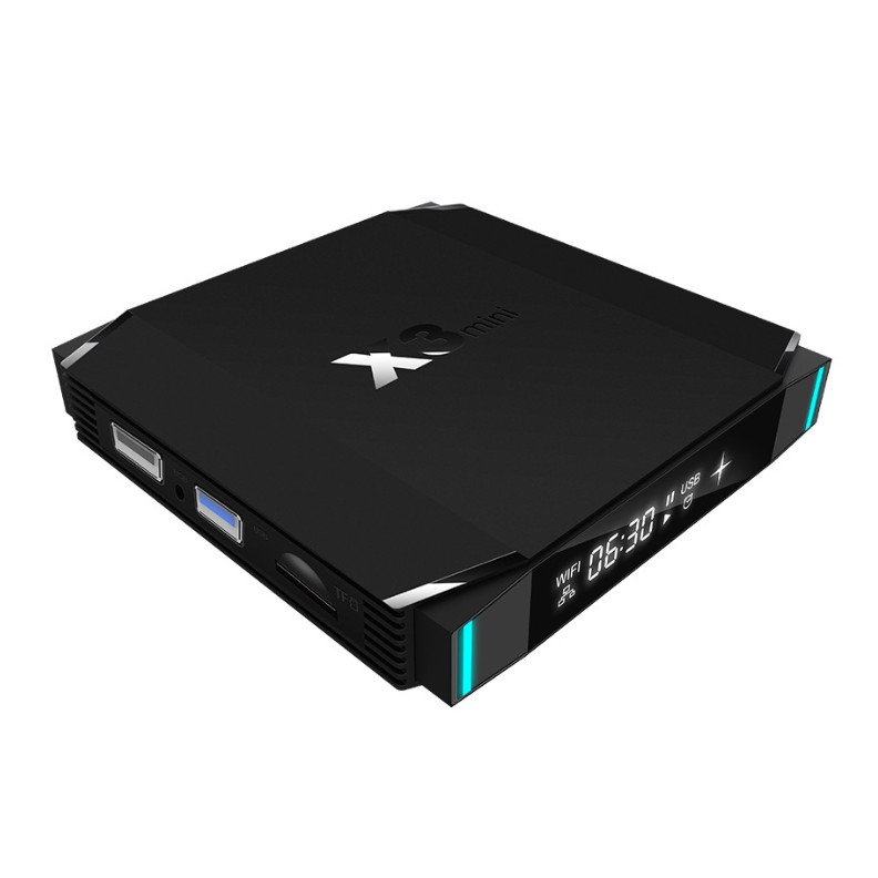 Android TV Box X3 Mini - Ram 2GB, Bộ nhớ trong 16GB, Amlogic S905X3, Bluetooth, chip âm thanh cực hay cho nhạc, Karaoke