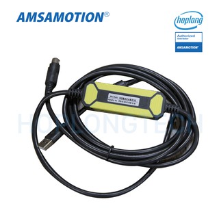 Cáp lập trình USBACAB230 yellow Amsamotion cho tất cả các dòng PLC Delta. Cáp sử dụng cổng USB để kết nối với máy tín
