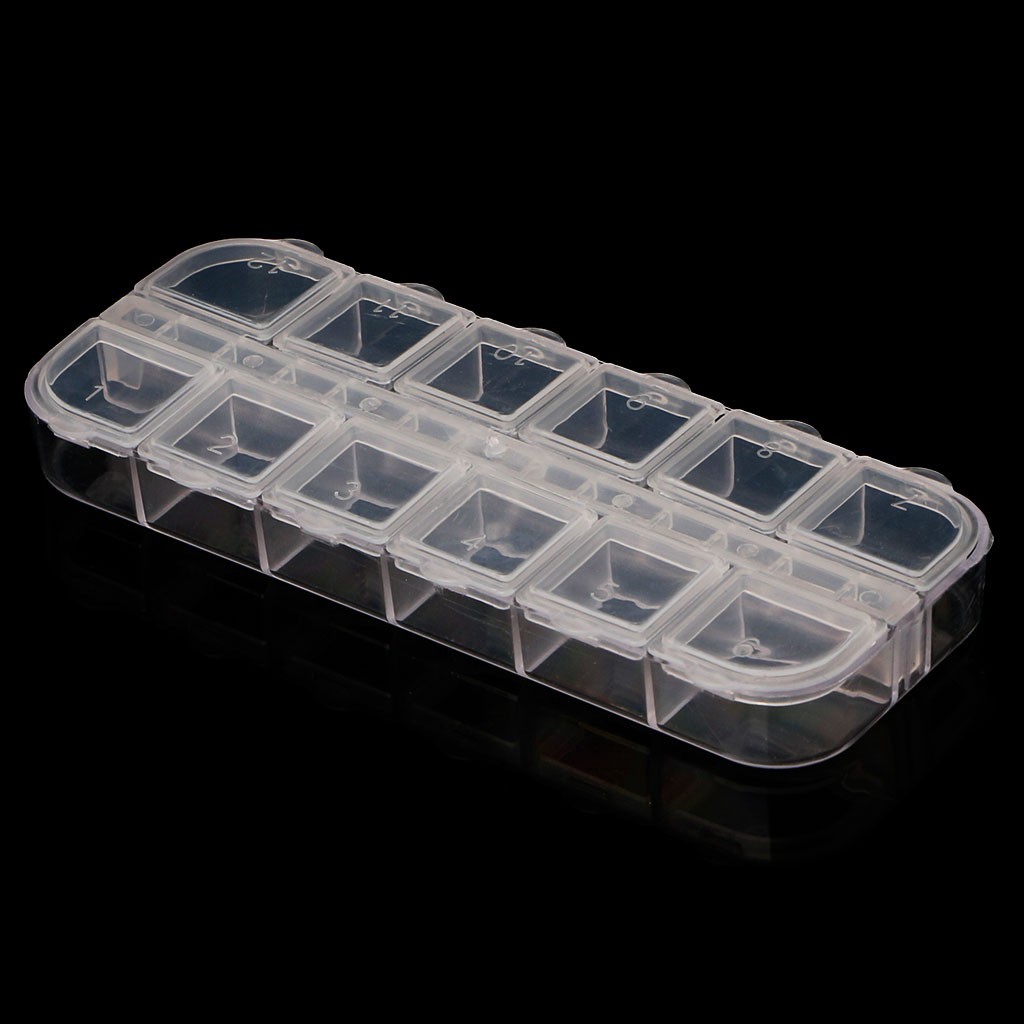 Hộp 12 ngăn đựng đồ trang sức