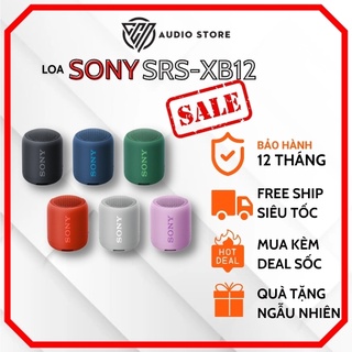 Loa di động SONY SRS-XB12 chính hãng - Mới 100%, Bảo hành 12 tháng