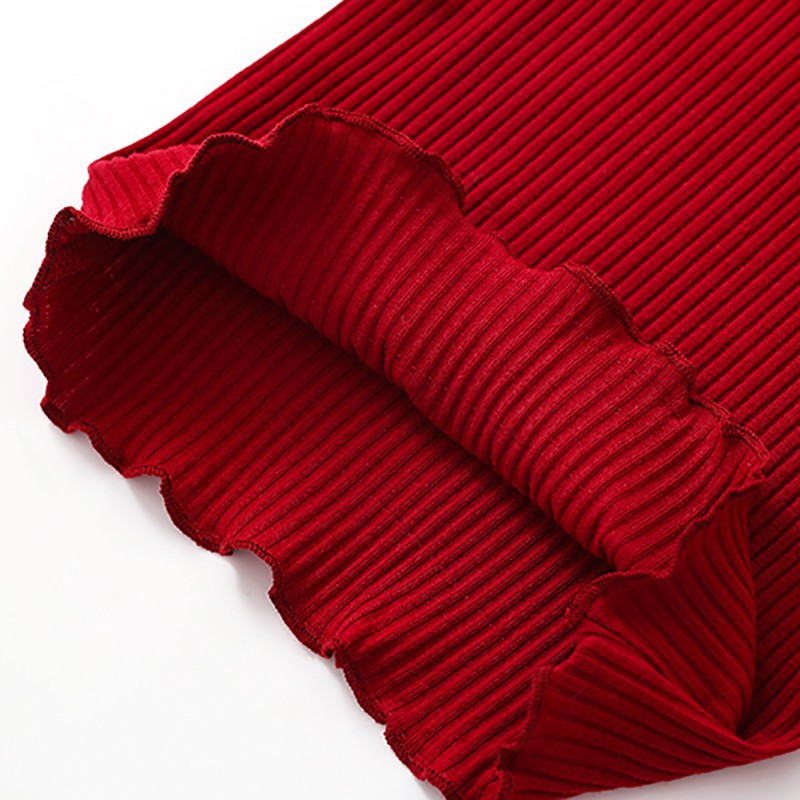 Áo thun tay dài in hình hoạt hình phong cách Hàn Quốc cho bé gái