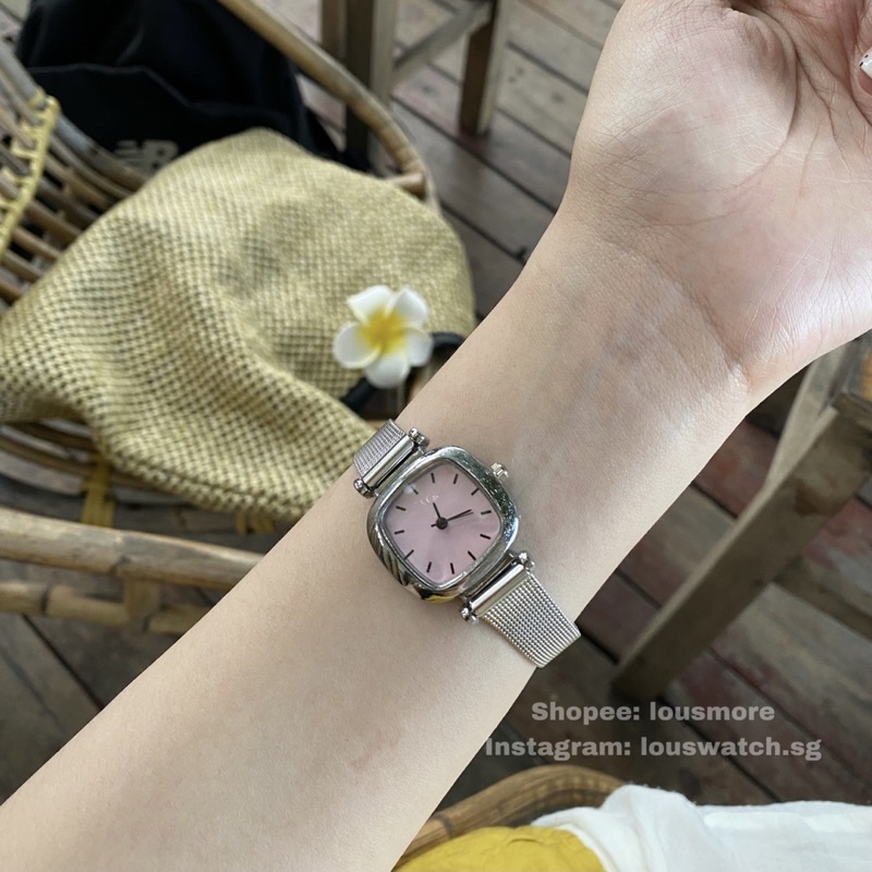 Đồng hồ nữ JIC dây thép cao cấp kiểu dáng thời trang thanh lịch DHT4 LOUSMORE