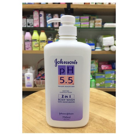 Sữa Tắm Johnson’s Body Wash pH 5.5 750ml