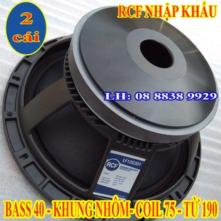CẶP CỦ LOA BASS 30 RCF NHẬP KHẨU TỪ 190 COIL 75 CAO CẤP - GIÁ 2 CHIẾC