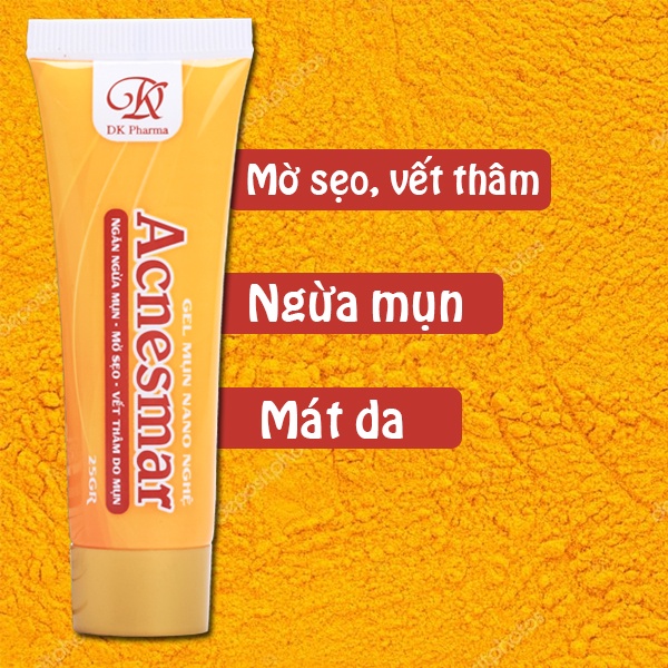 Kem Nghệ Catchy Acnesmar Tuýp 25gr