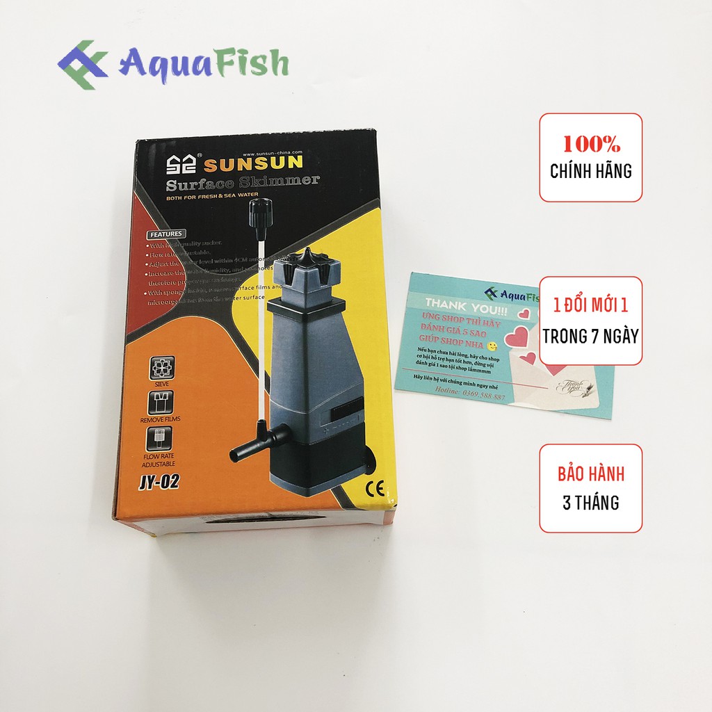 Hút Váng Mặt Nước Sunsun JY 02 và 03, Olifilm collector TO-300 Dành Cho Bể Cá Cảnh