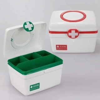 Tủ thuốc và dụng cụ y tế mẫu mới size lớn tiện lợi thùng đựng đồ sơ cứu đa chức năng