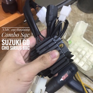 Sạc Suzuki GD cho Jupiter - Sirius BXC - Fi