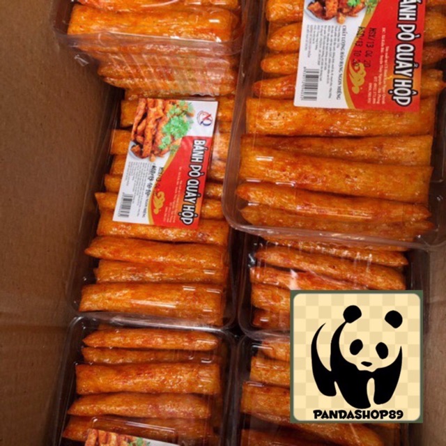 Bánh pò quẩy hộp vị cay (hộp 320g)