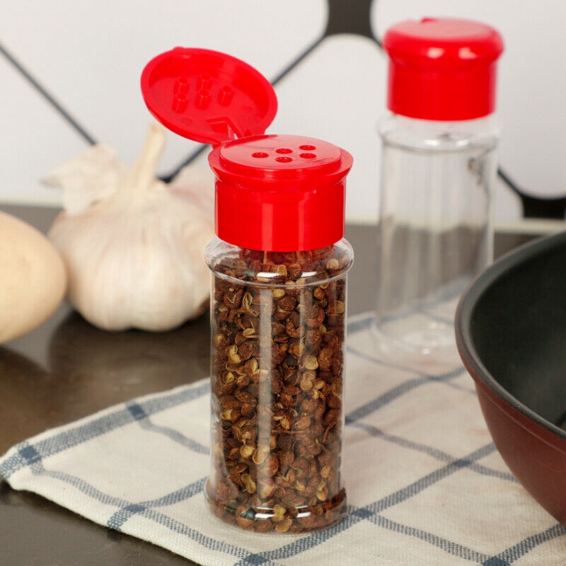 Set 4 Lọ Đựng Gia Vị Bằng Nhựa Tiện Dụng Chất Lượng Cao