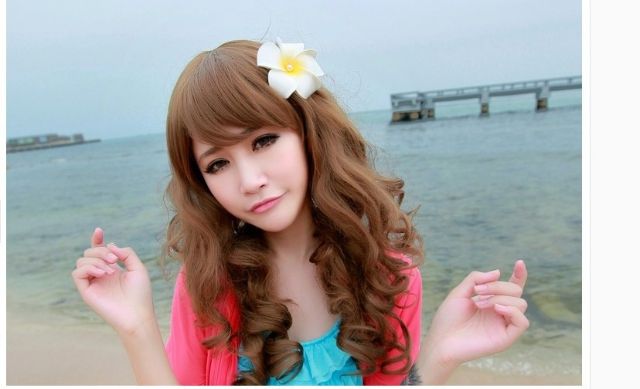 Kẹp hoa cài tóc đi biển