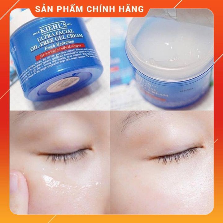 Kem Dưỡng Kiehl’s Ultra Facial Oil-Free Gel Cream 7ml/50ml
