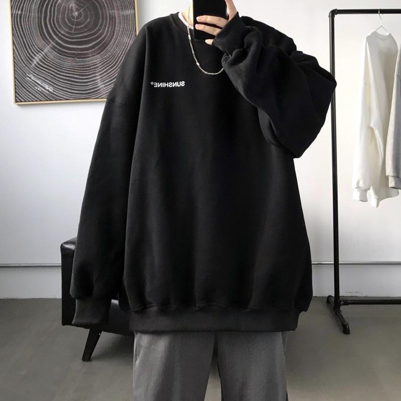 Áo nỉ , áo sweater dáng rộng cho nam nữ mặc mùa đông | BigBuy360 - bigbuy360.vn