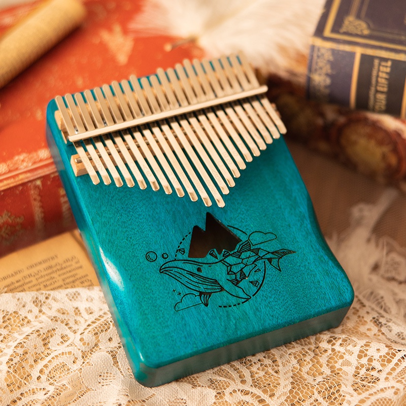 Đàn Kalimba 21 phím chất lượng âm hay tặng full phụ kiện