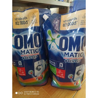 Nước giặt omo matic(dành cho cửa trước)( thể tích 3.5L/cân nặng 3.7kg)