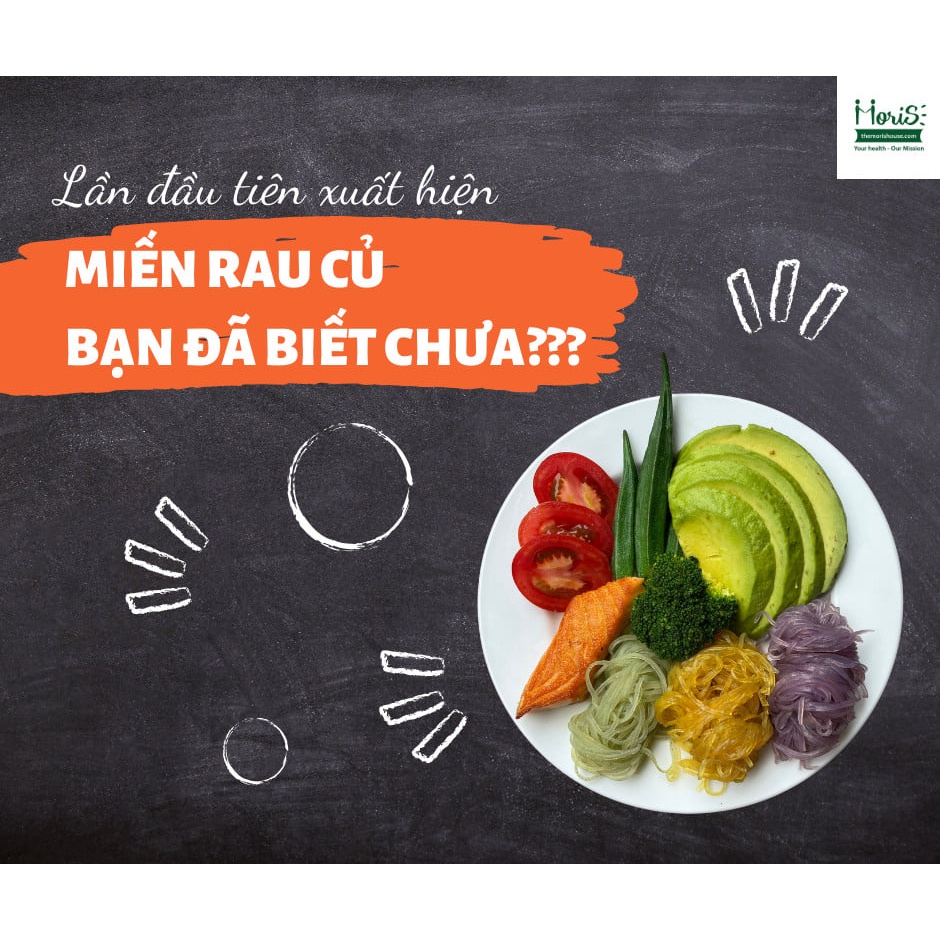 Miến Rau Củ Nguyên Minh Bổ Sung Chất Sơ và Khoáng Chất Ăn Kiêng EatClean Lowcarb Hộp 250g