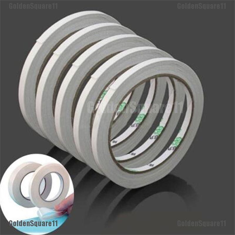 Cuộn Băng Keo Hai Mặt Màu Trắng Siêu Chắc Dài 5M / 8M