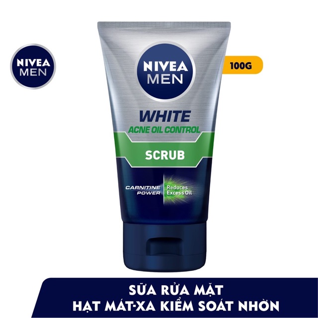 Sữa Rửa Mặt Nivea Dành Cho Nam 100g