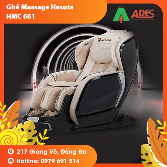 Ghế Massage Hasuta HMC-661 - Bảo hành Chính hãng