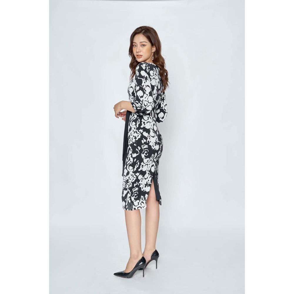 Đầm lụa thắt eo HeraDG - SDP20037