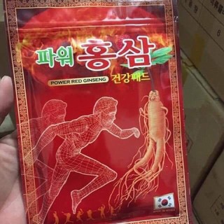 Cao Dán Hồng Sâm Hàn Quốc