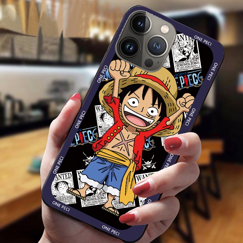 Ốp Điện Thoại In Họa Tiết One Piece 3D Cho Apple iPhone 13 12 11 Pro Max Mini X Xr XS Max 8 7 6 6S Plus 5 5S